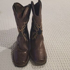 Rodeo Roper "Meadow" Country Style Boots Size 12 (#7)